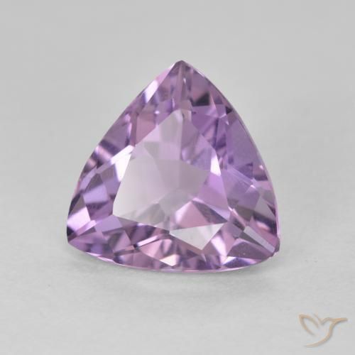 Ametista Violeta rosado Natural 2.70ct, Trilhão, VS