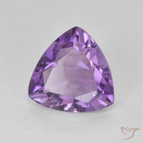 Ametista Violeta médio Natural 2.75ct, Trilhão, VS