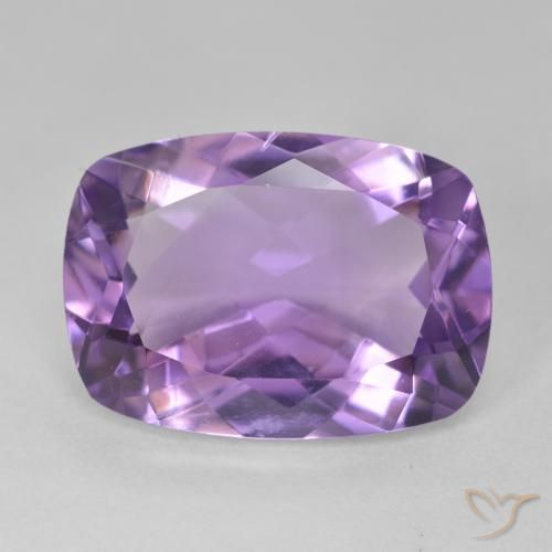11.50ct Natural Violeta médio Ametista, Almofada, VVS