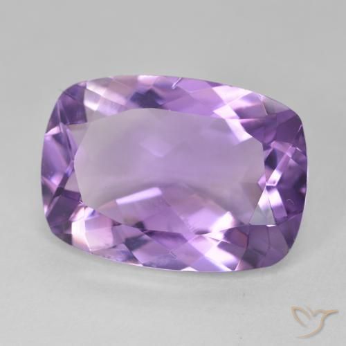 Ametista Violeta médio Natural 11.50ct, Almofada, VVS