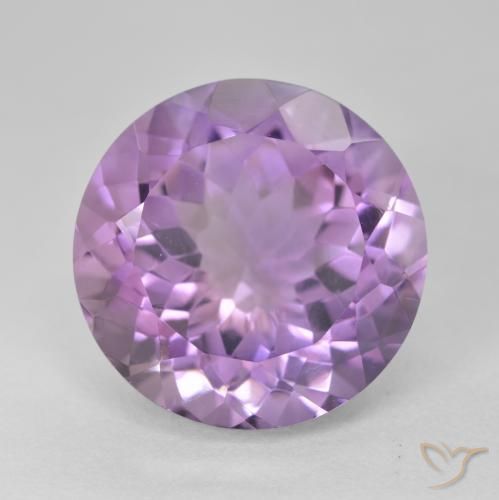 14.50ct Natural Violeta médio Ametista, Redondo, VVS