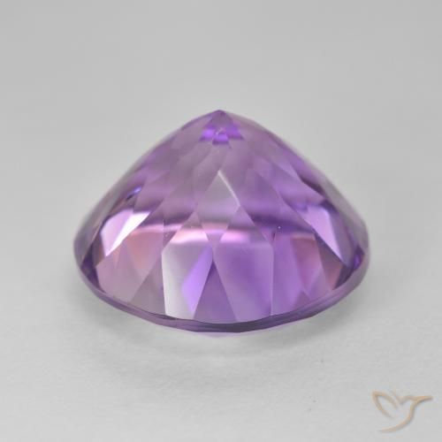 Ametista Violeta médio Natural 14.50ct, Redondo, VVS