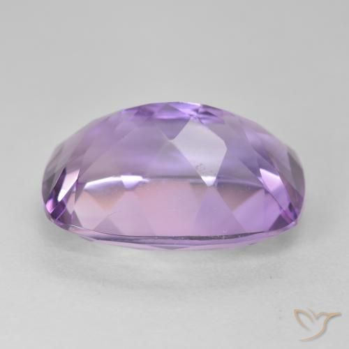 Ametista Medium Light Purplish-Violet Natural 12.98ct, Almofada, VVS