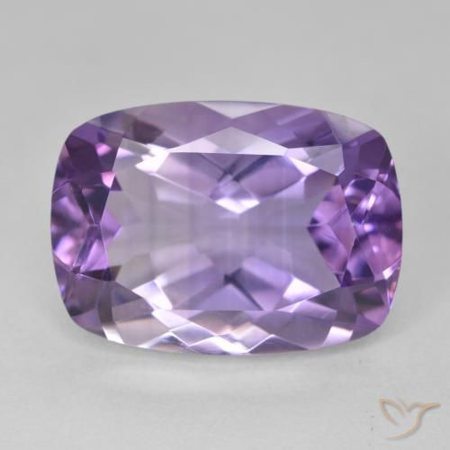 13.08ct Natural Violeta Profundo Ametista, Almofada, VVS