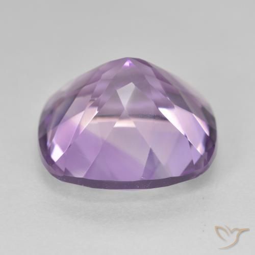 Ametista Violeta médio Natural 12.33ct, Almofada, VVS