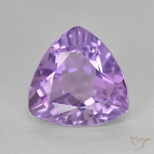 3.14ct Natural Violeta Profundo Ametista, Trilhão, VS