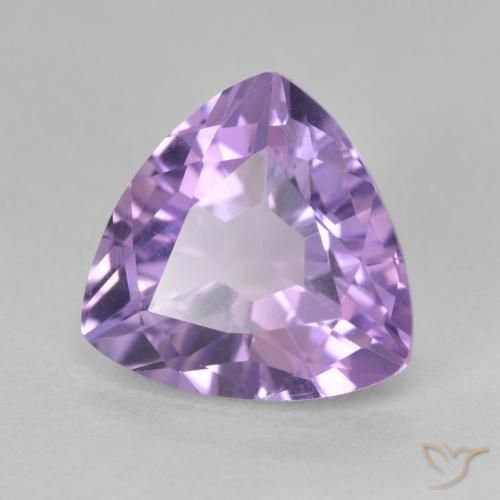 Ametista Profundo Iris Violeta Natural 3.10ct, Trilhão, VS