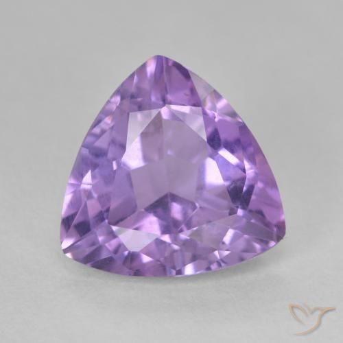 2.81ct Natural Profundo Iris Violeta Ametista, Trilhão, VS