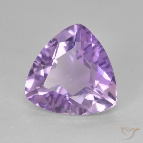 Ametista Profundo Iris Violeta Natural 2.82ct, Trilhão, VS
