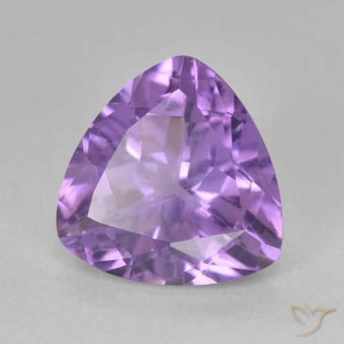 Ametista Profundo Iris Violeta Natural 2.91ct, Trilhão, VS