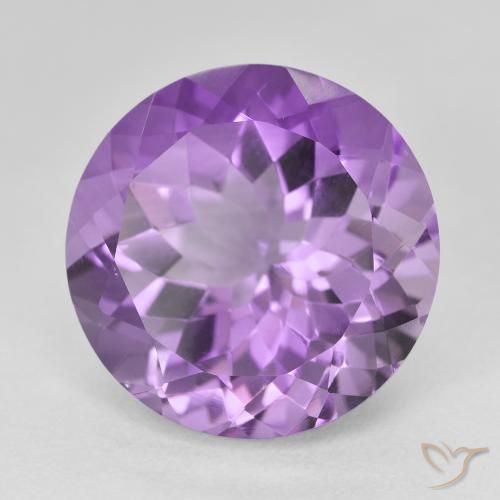 Ametista Violeta Profundo Natural 14.30ct, Redondo, VVS