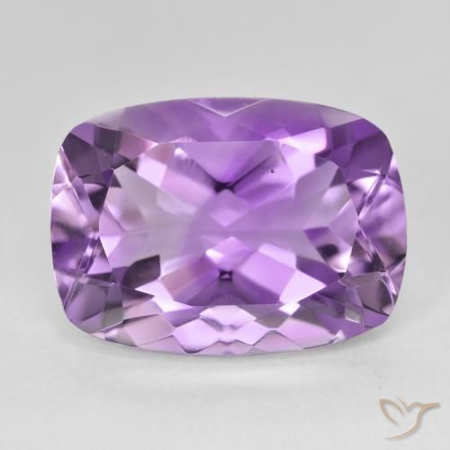 12.99ct Natural Violeta Púrpura Ametista, Almofada, VVS