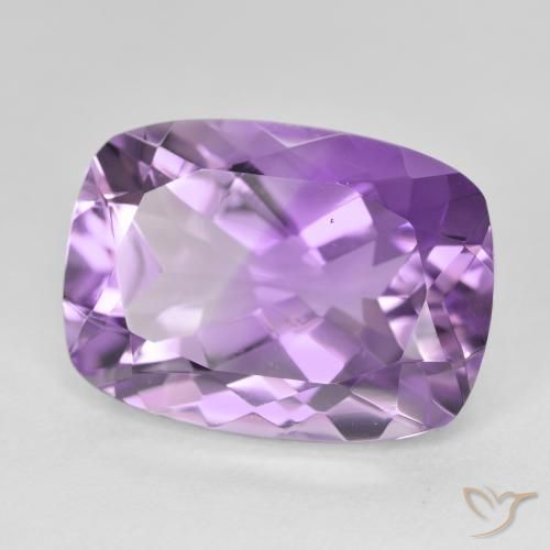Ametista Violeta Púrpura Natural 12.99ct, Almofada, VVS
