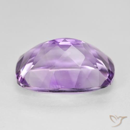 Ametista Violeta Púrpura Natural 12.99ct, Almofada, VVS