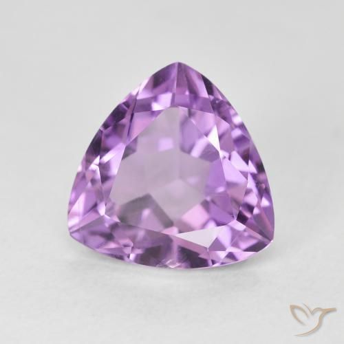 Ametista Violeta rosado Natural 2.96ct, Trilhão, VS