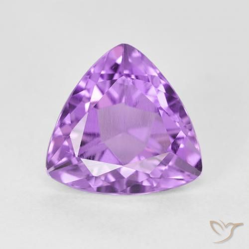 3.01ct Natural Violeta Rosado Médio Ametista, Trilhão, VS