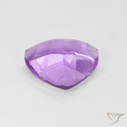Ametista Violeta rosado Natural 2.54ct, Trilhão, VS