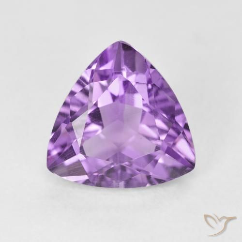 2.87ct Natural Violeta Rosado Médio Ametista, Trilhão, VS