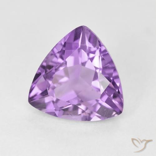 Ametista Violeta Rosado Médio Natural 2.87ct, Trilhão, VS