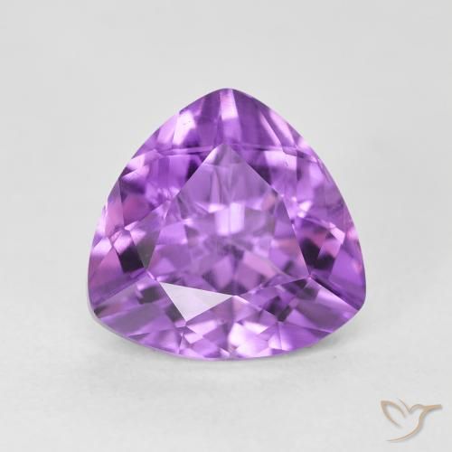 3.13ct Natural Violeta rosado Ametista, Trilhão, VS
