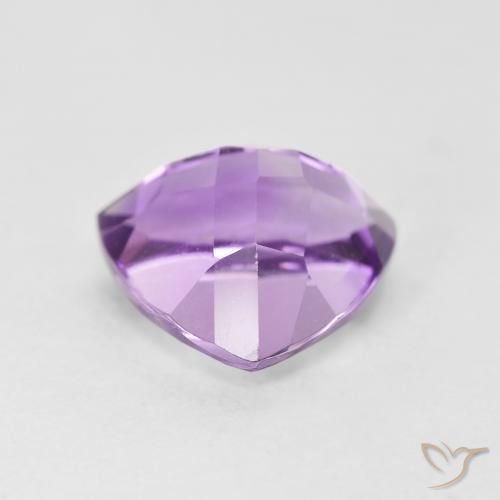 Ametista Violeta Rosado Médio Natural 3.16ct, Trilhão, VS