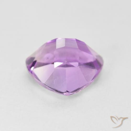 Ametista Violeta rosa médio Natural 2.96ct, Trilhão, VS