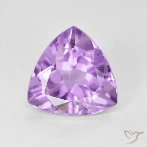 2.80ct Natural Violeta claro Ametista, Trilhão, VS