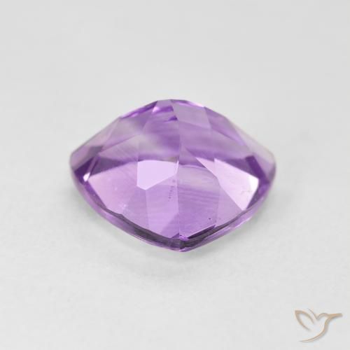 Ametista Violeta claro Natural 2.80ct, Trilhão, VS