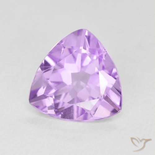 Ametista Violeta claro Natural 2.74ct, Trilhão, VS