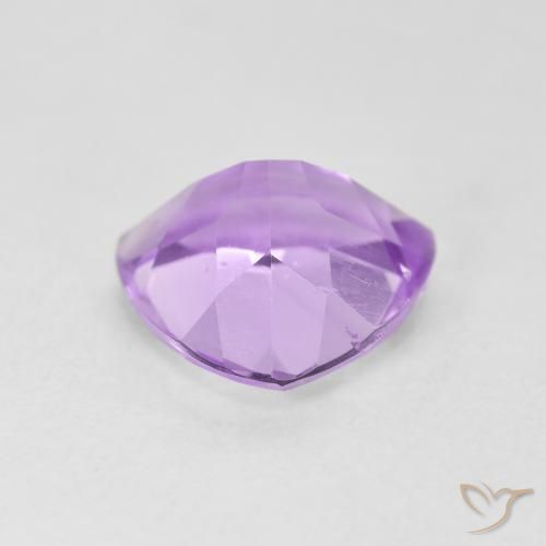 Ametista Violeta claro Natural 2.74ct, Trilhão, VS