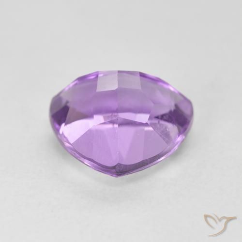 Ametista Violeta rosado Natural 3.19ct, Trilhão, VS