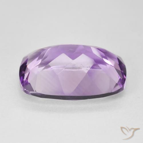 Ametista Violeta rosado Natural 11.71ct, Almofada, VVS