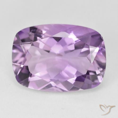 12.30ct Natural Violeta rosa médio Ametista, Almofada, VVS