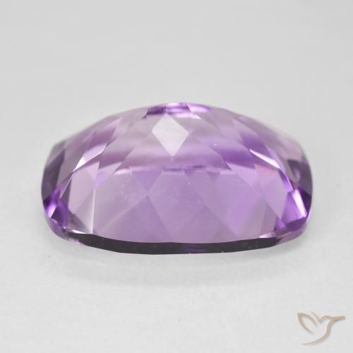 Ametista Violeta rosa médio Natural 12.30ct, Almofada, VVS
