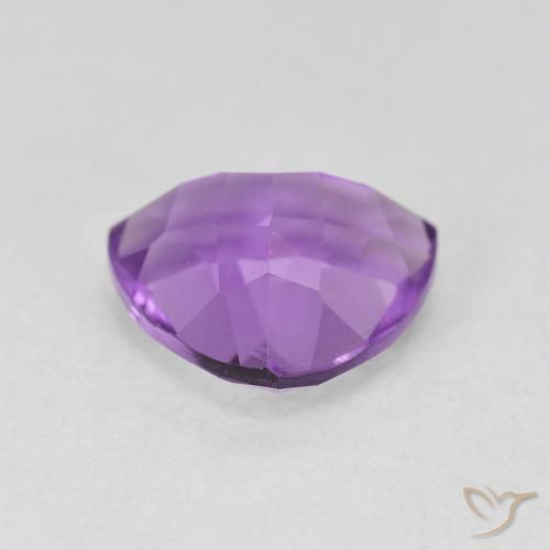Ametista Violeta médio Natural 2.86ct, Trilhão, VS
