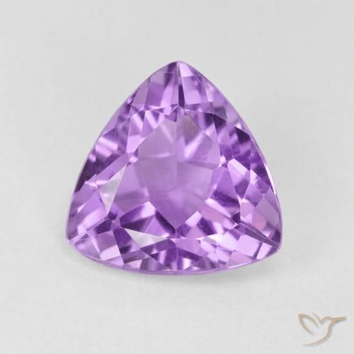 2.57ct Natural Violeta Rosado Médio Ametista, Trilhão, VS