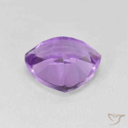 Ametista Violeta Rosado Brilhante Natural 2.96ct, Trilhão, VS
