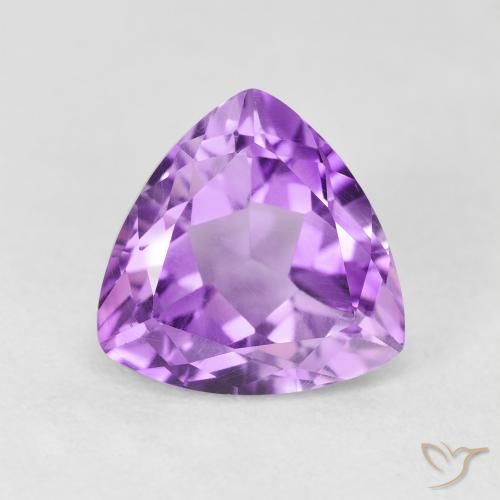 3.16ct Natural Violeta rosado Ametista, Trilhão, VVS-VS