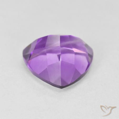 Ametista Violeta rosado Natural 3.16ct, Trilhão, VVS-VS