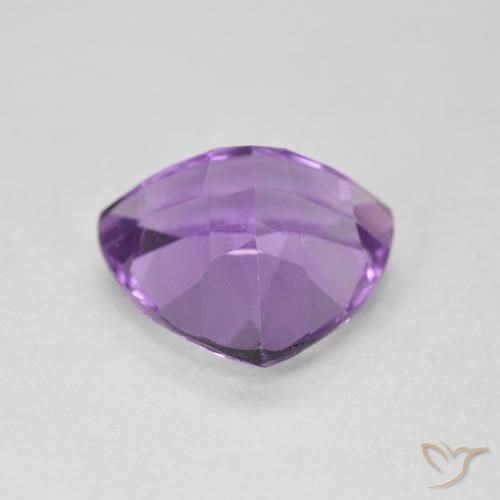 Ametista Violeta rosado Natural 2.79ct, Trilhão, VS