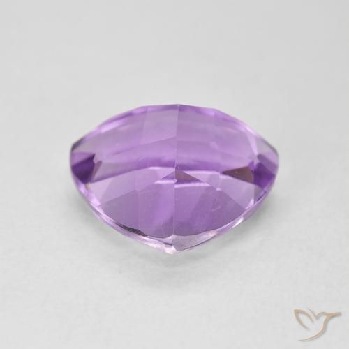 Ametista Violeta rosado Natural 2.98ct, Trilhão, VS