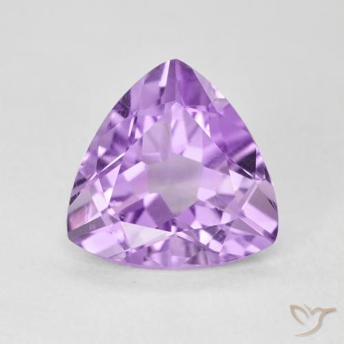 2.92ct Natural Violeta rosado claro Ametista, Trilhão, VS