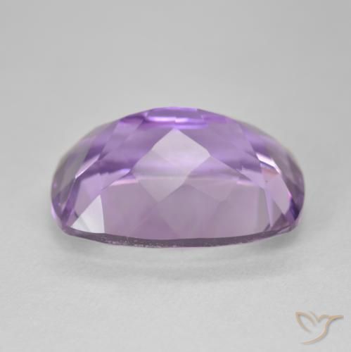 Ametista Violeta médio Natural 13.39ct, Almofada, VVS