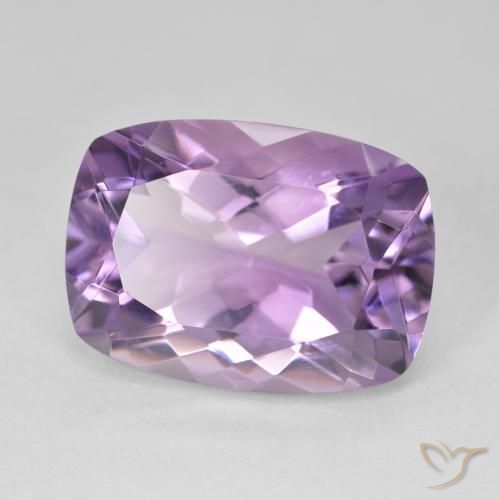 Ametista íris violeta Natural 13.07ct, Almofada, VVS