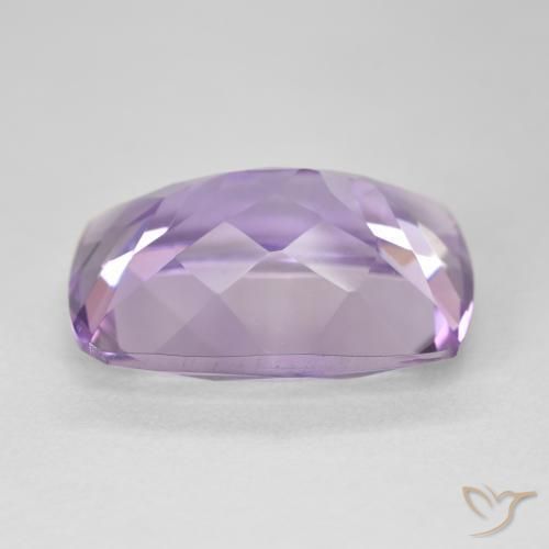 Ametista Violeta médio Natural 13.68ct, Almofada, VVS
