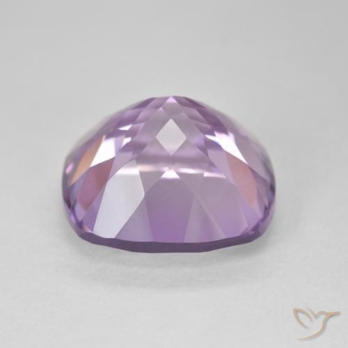Ametista Violeta rosado Natural 12.90ct, Almofada, VVS