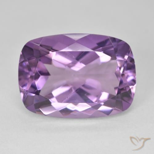 13.63ct Natural Violeta Púrpura Ametista, Almofada, VVS