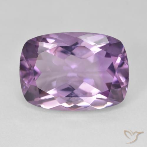 12.30ct Natural Violeta Púrpura Ametista, Almofada, VVS-VS