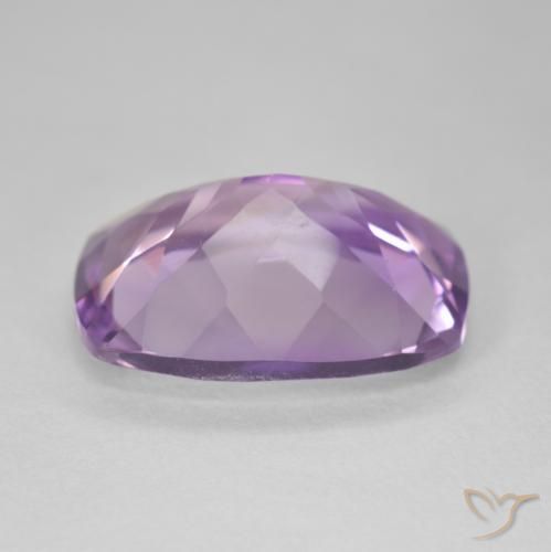 Ametista Violeta rosado Natural 11.51ct, Almofada, VVS