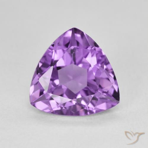 2.78ct Natural Violeta Rosado Médio Ametista, Trilhão, VVS-VS